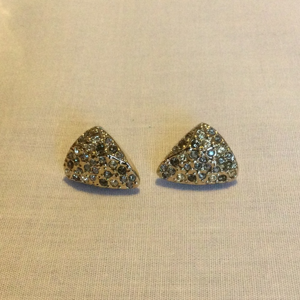 Pave Swarovski Rhinestone Earrings